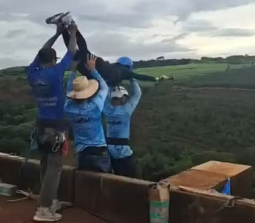 Muerte en bungee jumping en Brasil