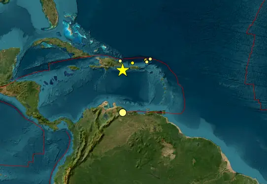 Temblor de magnitud 5,4 cerca de Puerto Rico tras los fuertes terremotos reportados en Venezuela