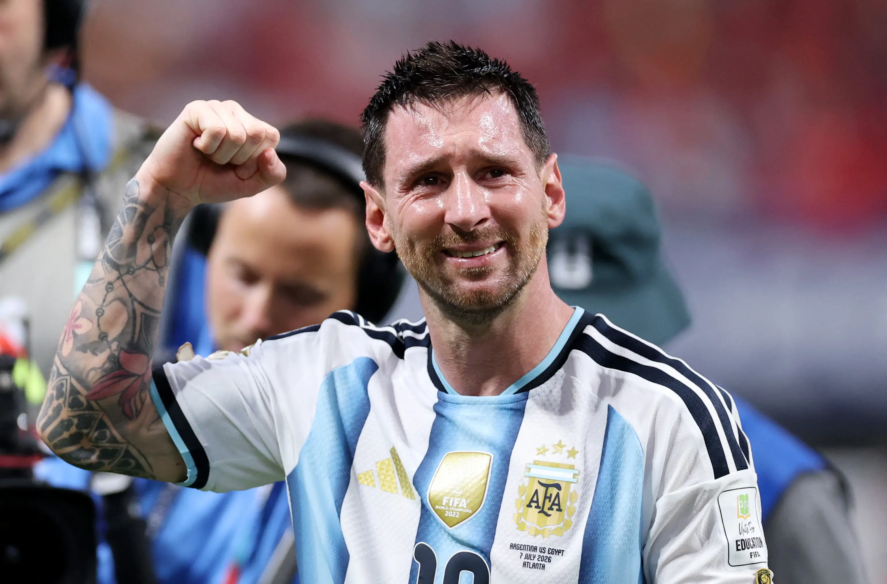 Lionel Messi consiguió frente a Egipto un récord histórico de los Mundiales en el que superó a Diego Maradona