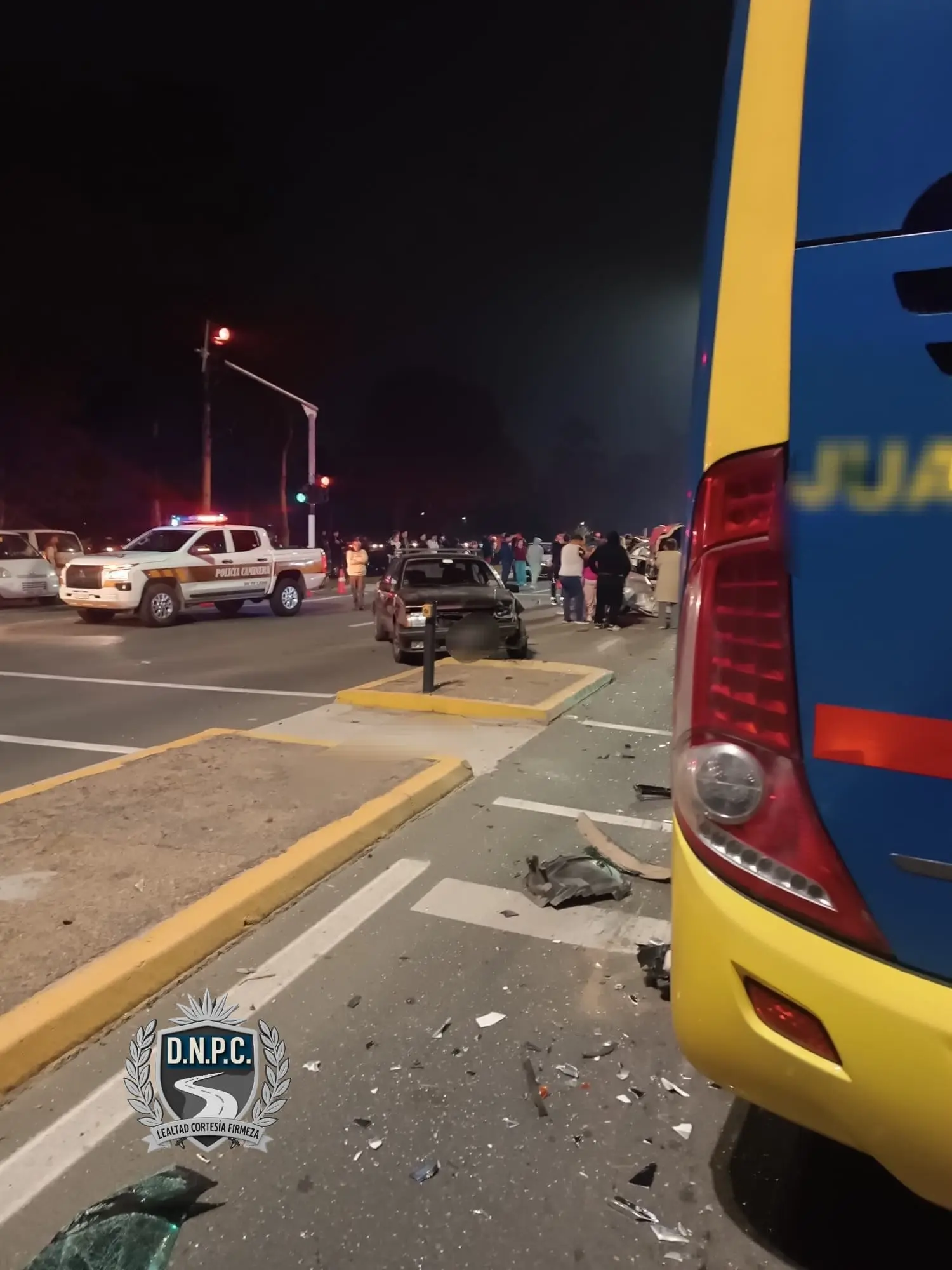 Noche trágica en las rutas: cuatro muertos, entre ellos un niño de cinco años, y una espirometría positiva