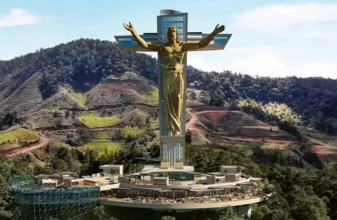 Comenzó la construcción de la estatua de Jesucristo más grande del mundo que superará al Cristo Redentor