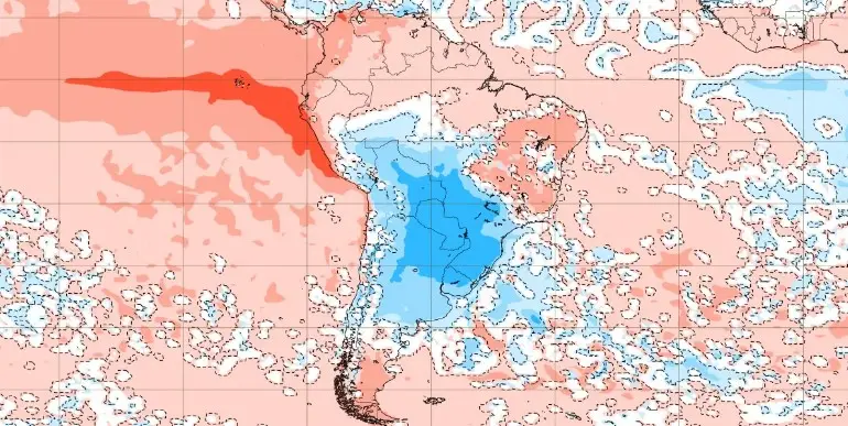 Se viene la ola de frío polar más intensa del año con temperaturas extremas en Uruguay, según Metsul