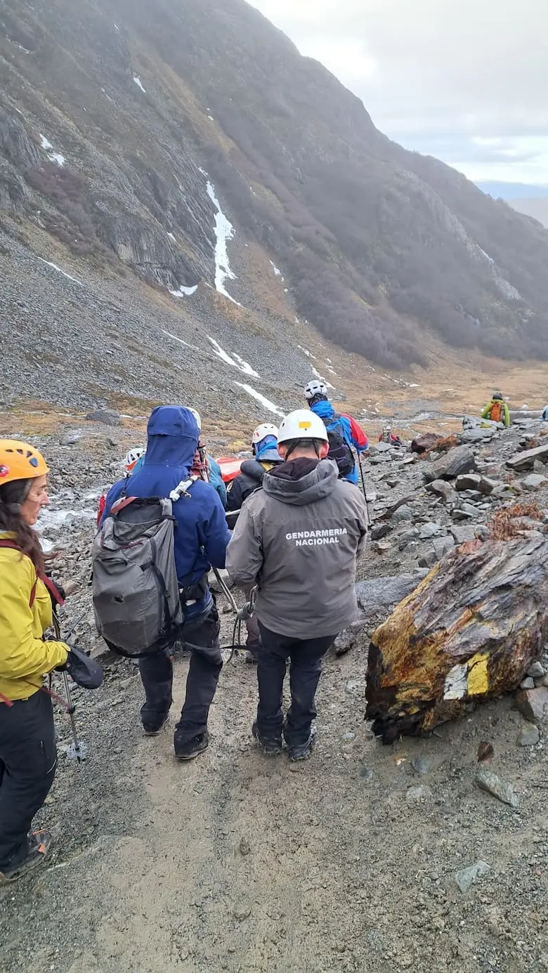Entregaron a sus familiares el cuerpo de turista uruguaya fallecida en glaciar Vinciguerra de Ushuaia