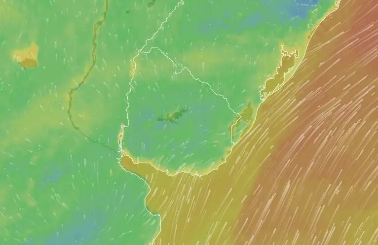 Ingresa un frente frío y bajan las temperaturas en Uruguay: las advertencias de meteorólogos para esta semana