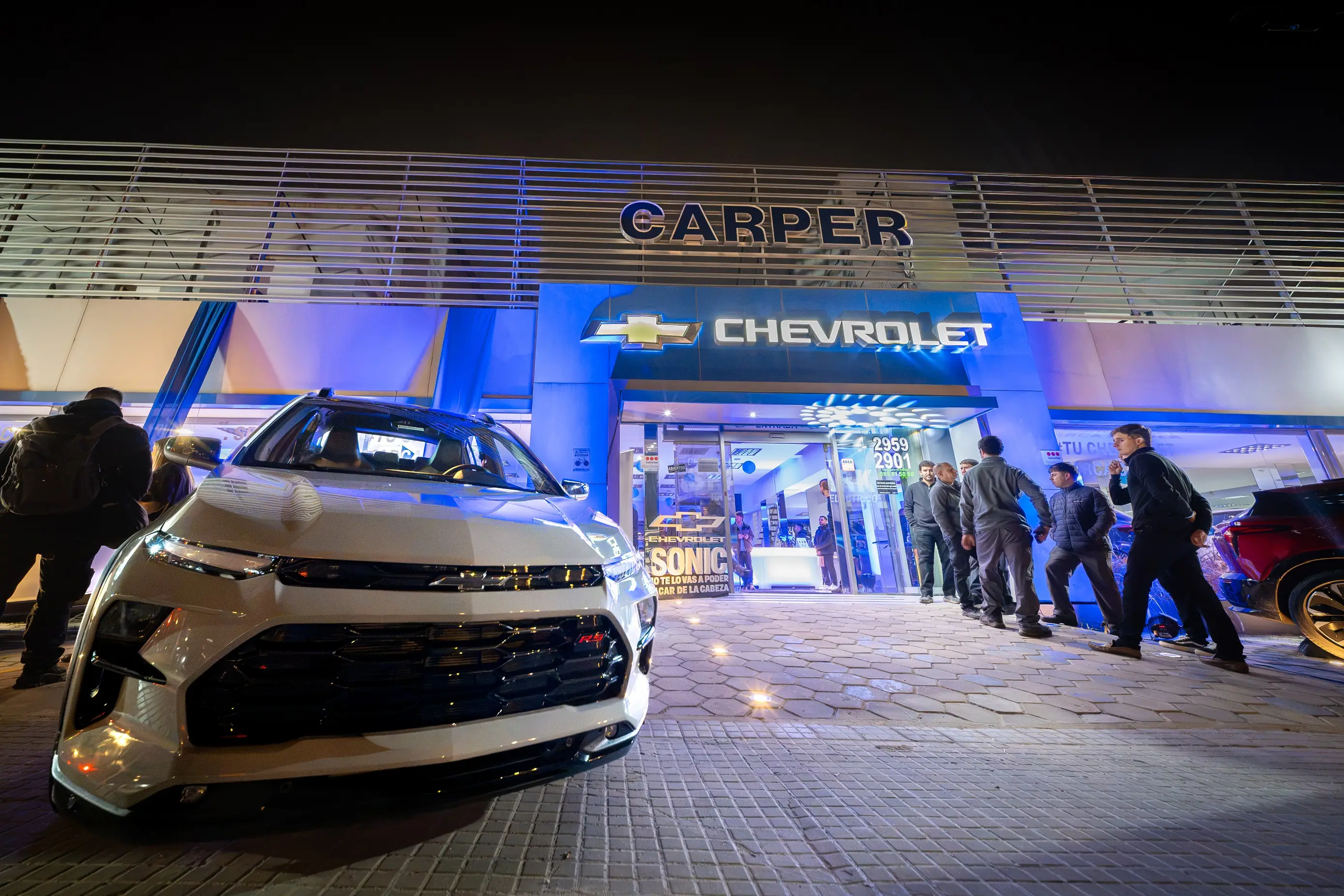 Carper presentó en Uruguay el nuevo Chevrolet Sonic, el SUV compacto que se posiciona entre el Onix y la Tracker