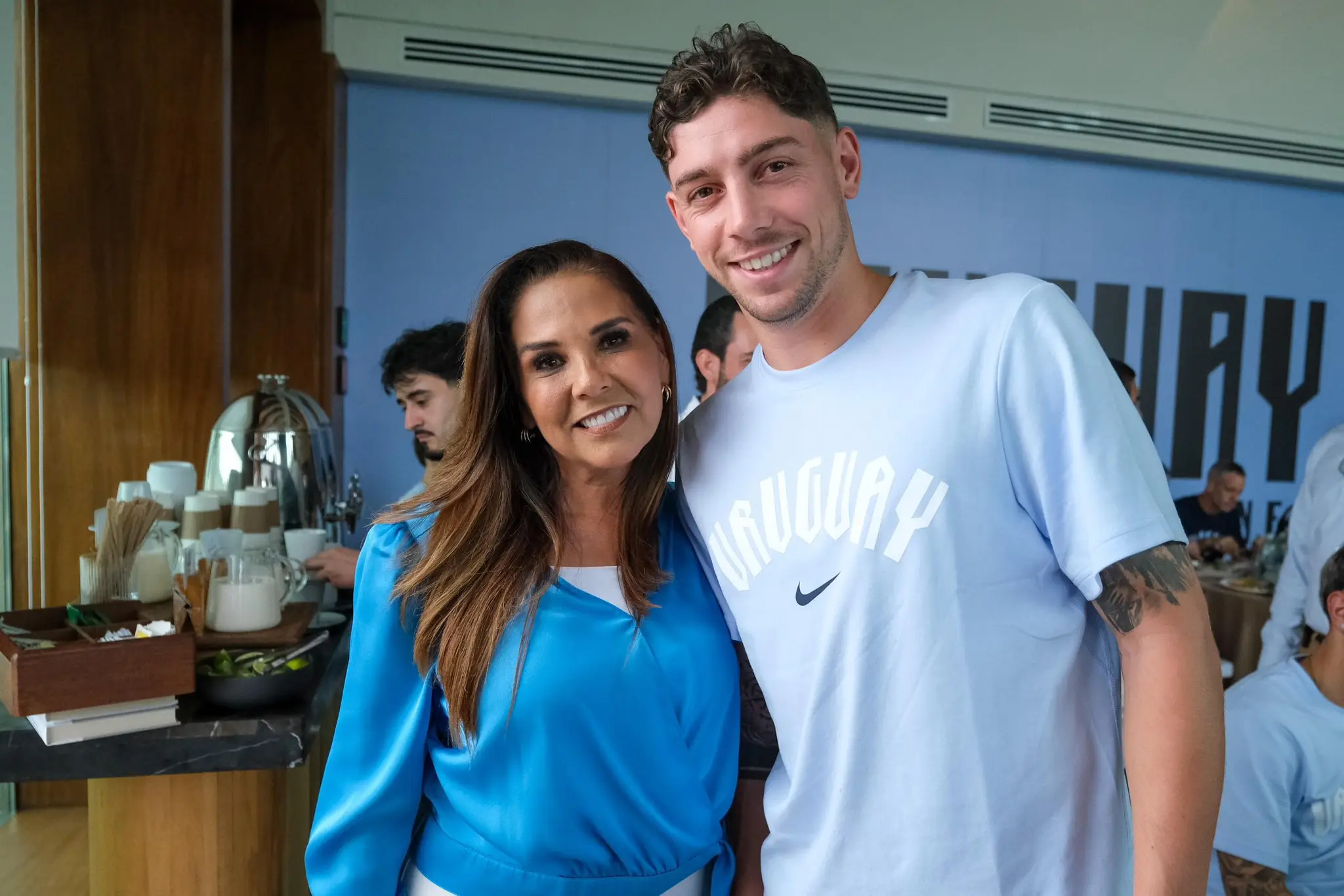“Histórica bienvenida”: así recibieron a la selección de Uruguay las autoridades de Quintana Roo por el Mundial