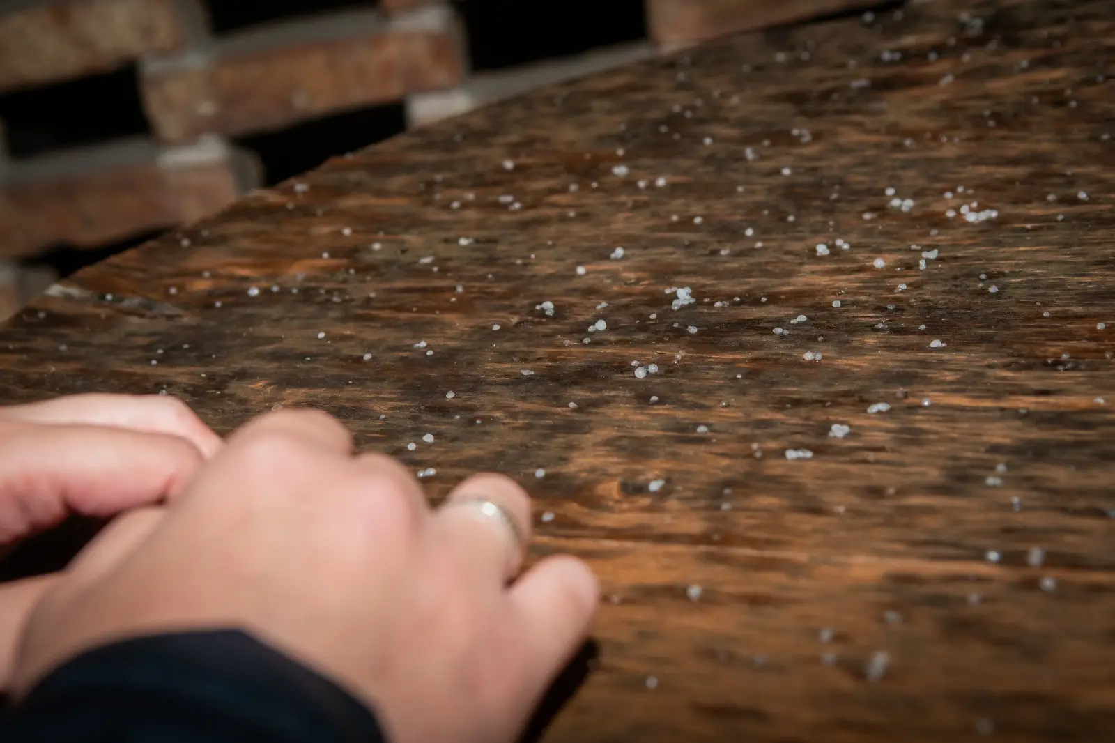 Qué es el graupel, el fenómeno que se registró en Montevideo en medio del frío extremo