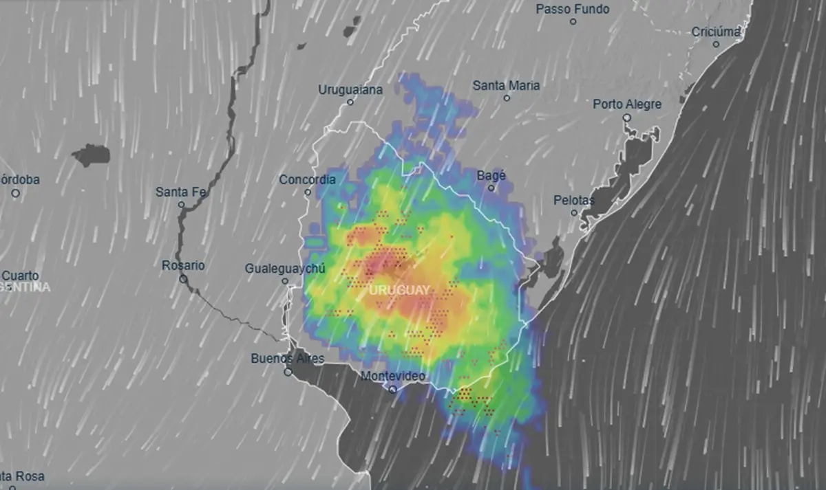 Más de 20° y cinco días de lluvias y tormentas: qué zonas recibirán los mayores acumulados