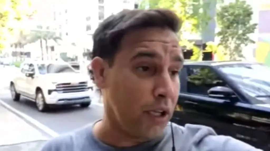 El mal momento de Daro Kneubuhler luego del partido de Uruguay en Miami: le habían llevado el auto
