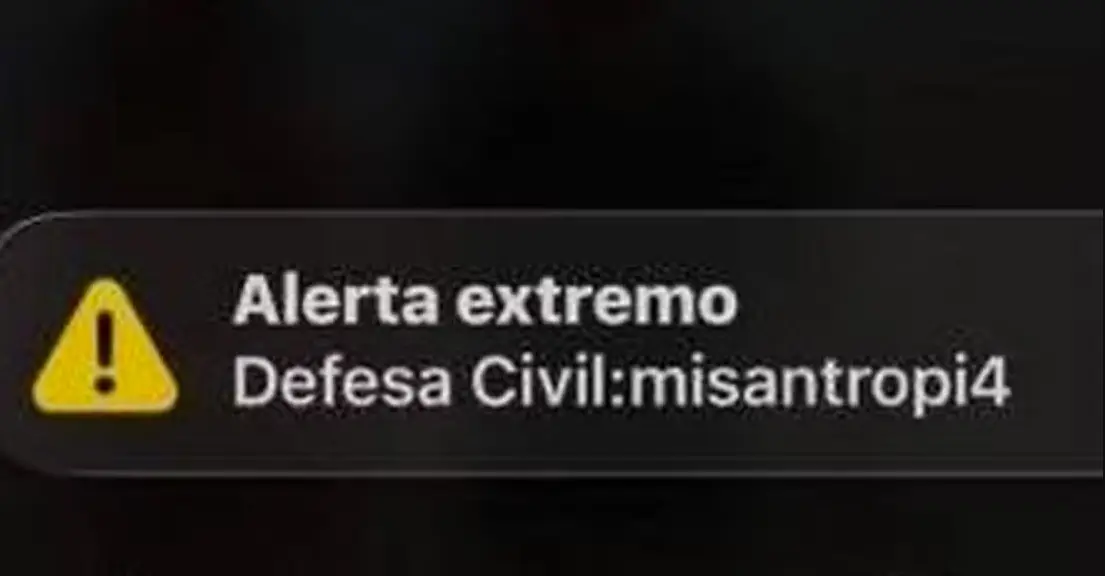Qué significa "misantropía", la palabra que apareció en la falsa alerta masiva enviada en Brasil