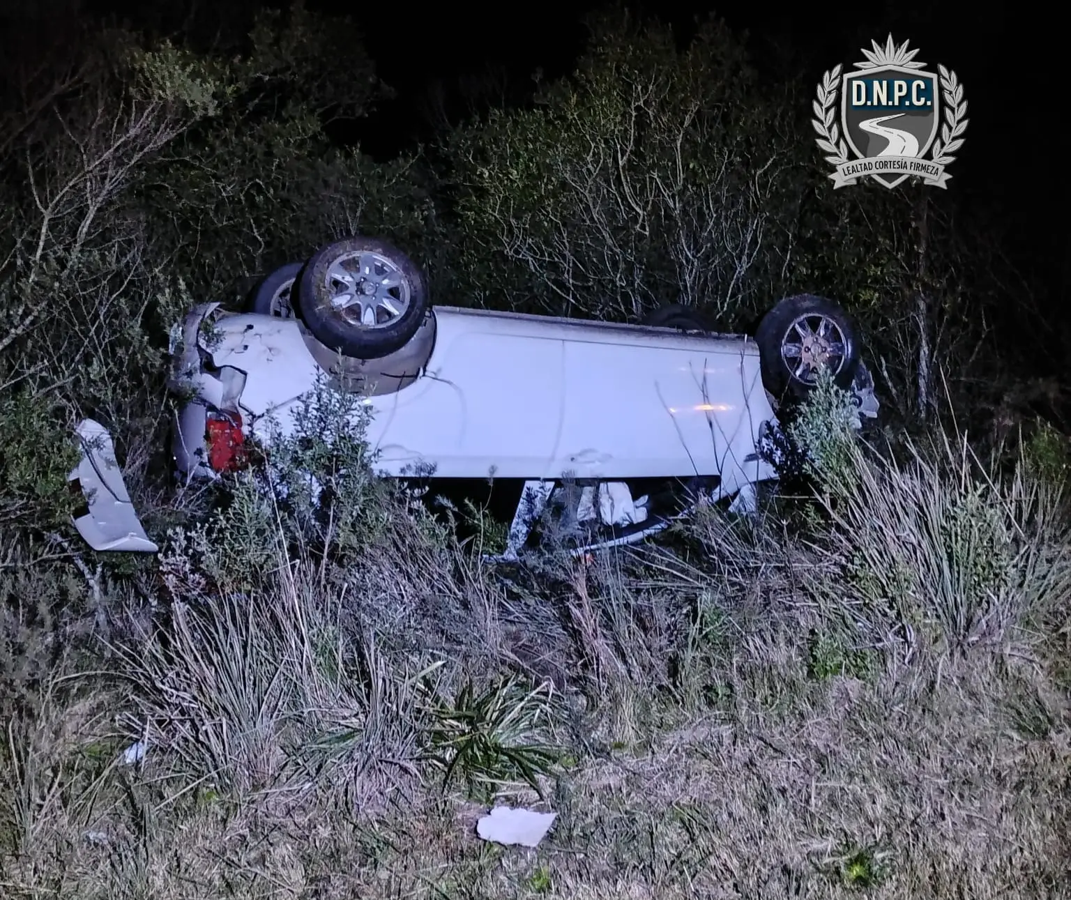 Siniestro fatal en ruta de Maldonado: una persona fallecida y siete heridos tras choque entre tres vehículos