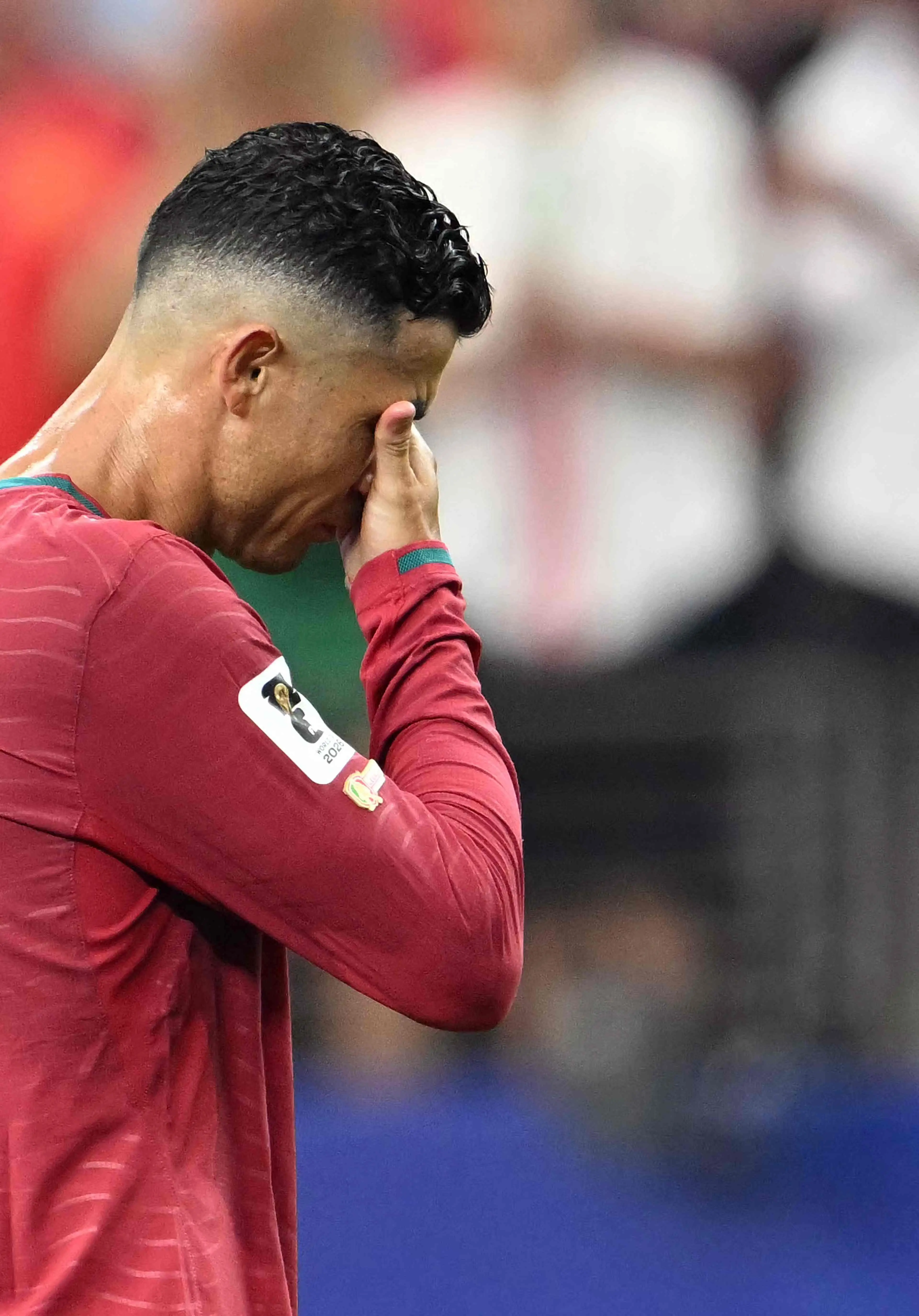 Del llanto a la despedida: así vivió Cristiano Ronaldo la eliminación de Portugal en su último Mundial