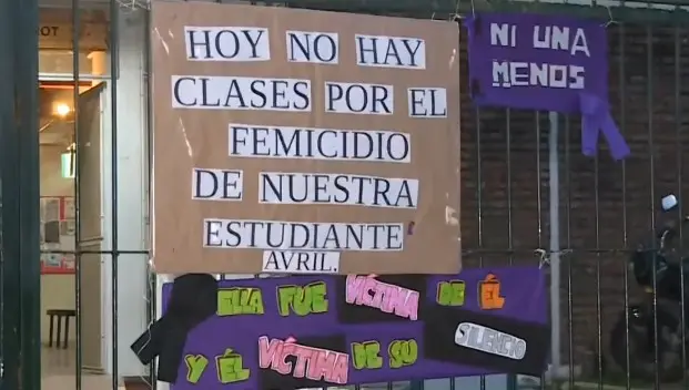 Declararon inimputable a femicida de Avril, la joven de 19 años asesinada en San José