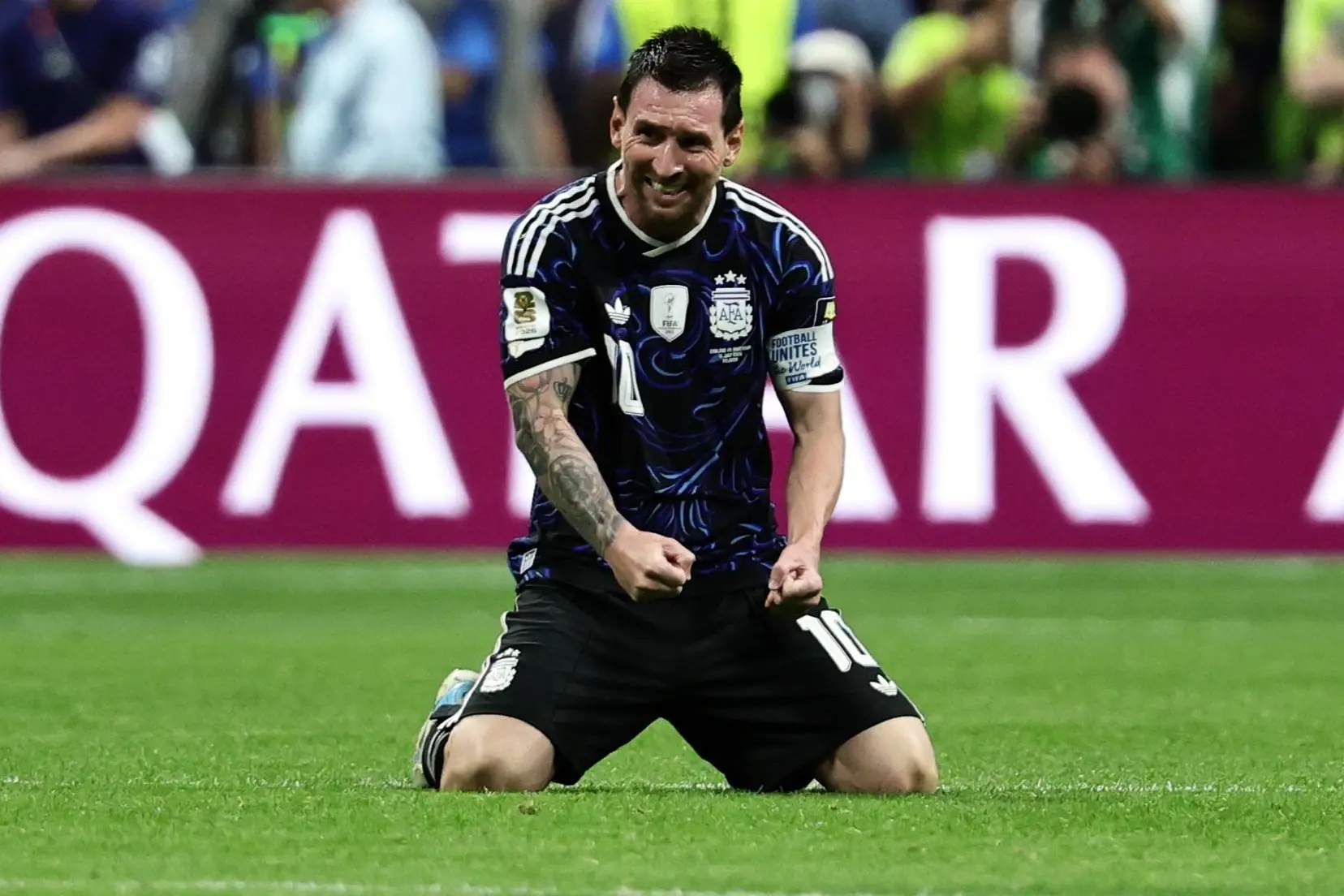 Mundial 2026: mirá la emoción de Lionel Messi ni bien finalizó la remontada de Argentina sobre Inglaterra