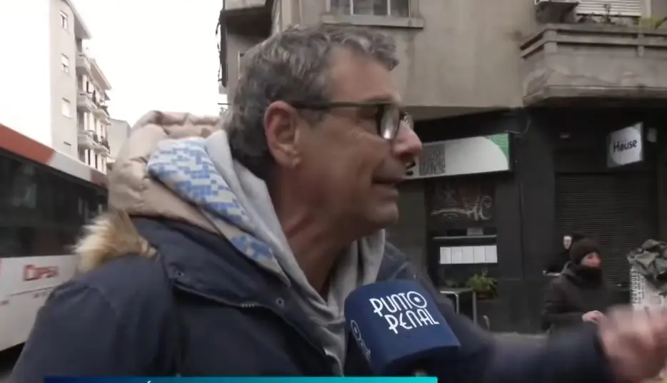 Fue a la feria de Tristán Narvaja y terminó dando una fulminante opinión viral en vivo en TV: "Pasamos vergüenza"