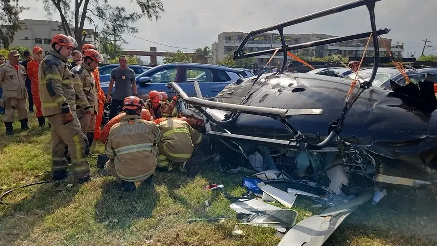 Accidente de helicópteros en el que murieron Gaspi y Oliver Tree: el escalofriante dato que reveló un experto
