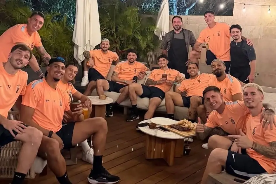 Así fue el primer asado de la selección de Uruguay en Playa del Carmen previo a su debut en el Mundial 2026