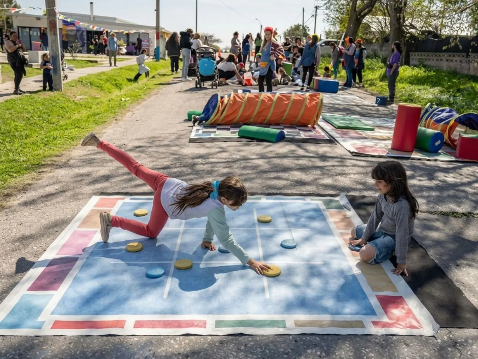 Calendario completo de las peatonales barriales en Montevideo para las vacaciones de julio de 2026