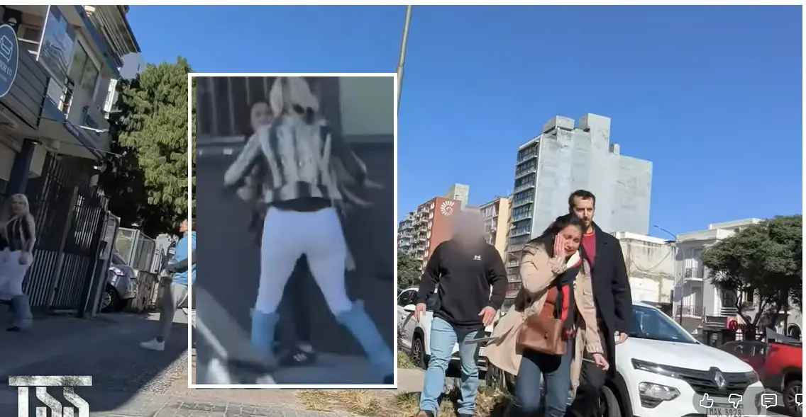 Informe periodístico terminó a los golpes y denuncia policial: clienta y camarógrafo resultaron lesionados