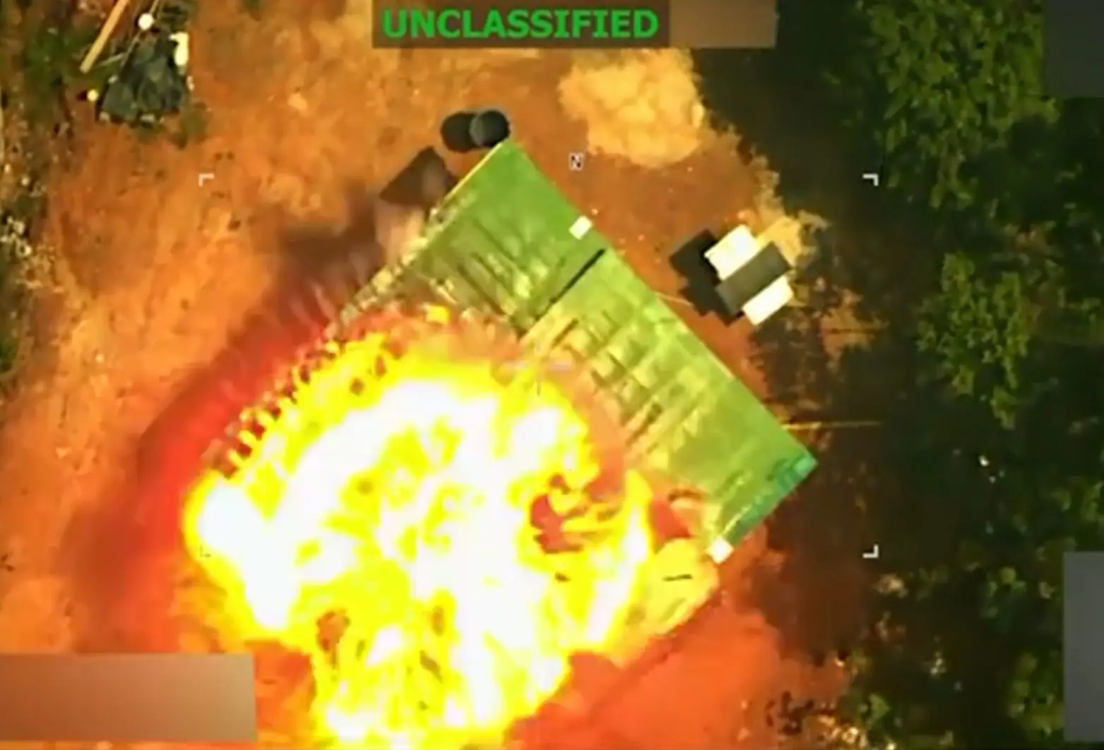 Video: Trump mostró el ataque en el que Estados Unidos que abatió al "Niño Guerrero", líder del Tren de Aragua