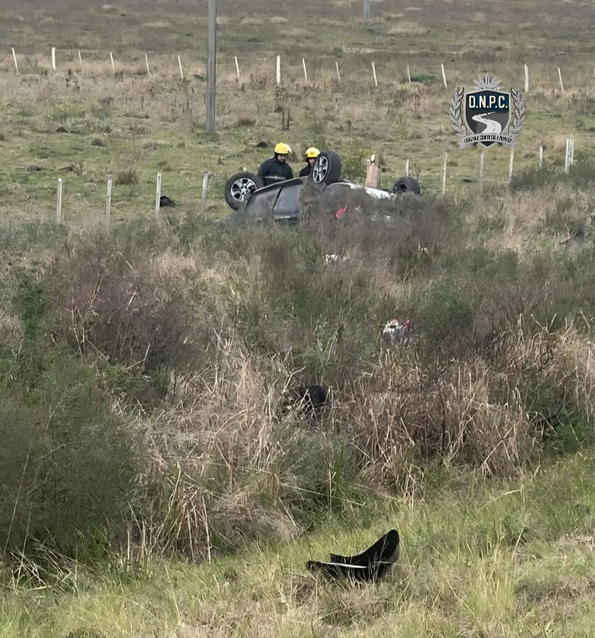 Siniestro fatal en Artigas: camioneta con cinco ocupantes volcó en la ruta