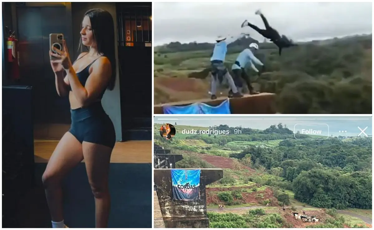 Divulgan nuevo video de joven lanzada desde puente y su “premonitorio” posteo en redes