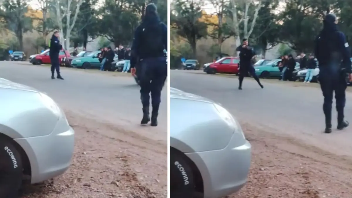 Disparos y un niño de 9 años herido en operativo contra picadas ilegales en parque Rivera