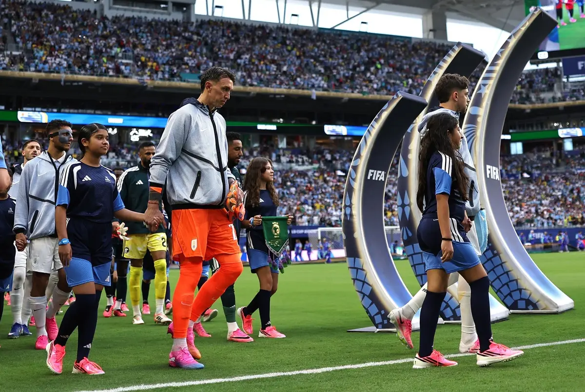 Fernando Muslera llegó a su quinto Mundial y es leyenda aunque FIFA no lo reconozca