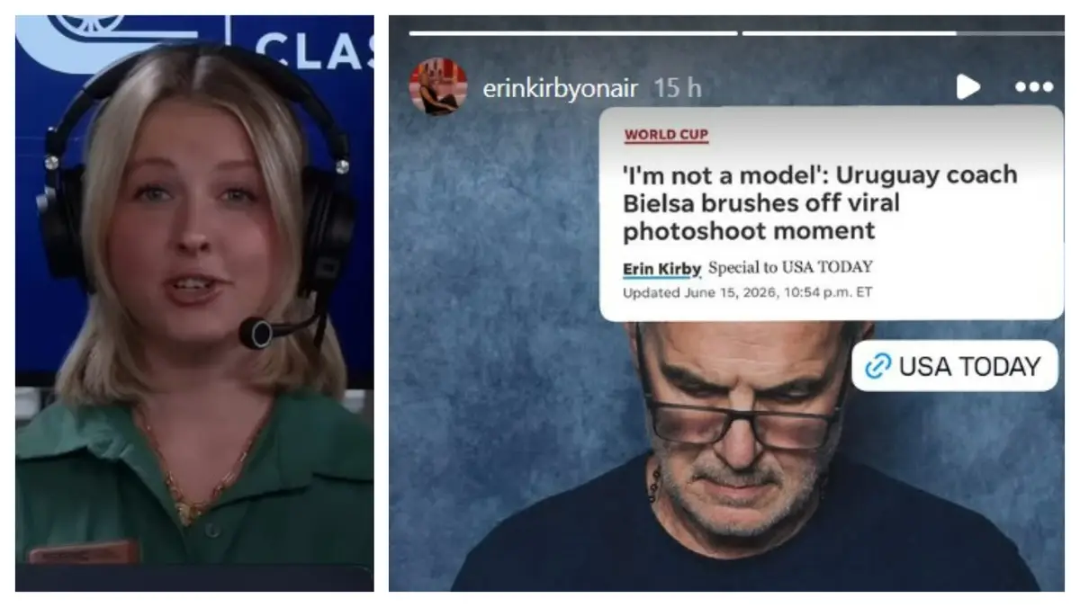 El posteo de la periodista que preguntó a Bielsa por foto y generó frase “no soy modelo”
