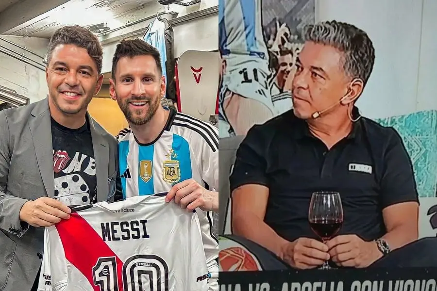 “Es como el vino”: la frase de Gallardo sobre Messi que se viralizó y revivió viejos memes
