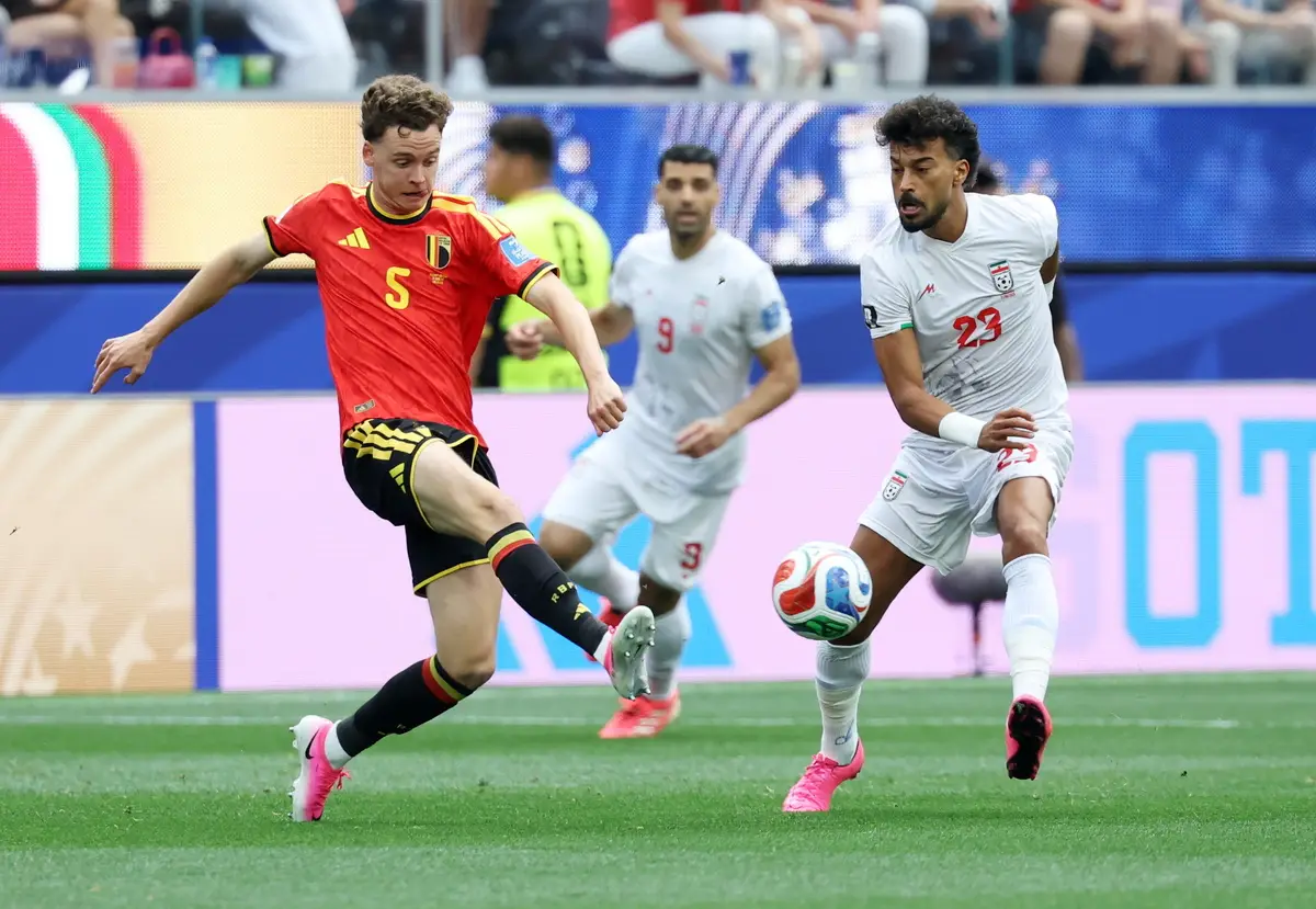 Mundial: Bélgica e Irán está empatando sin goles en Los Ángeles por el grupo G