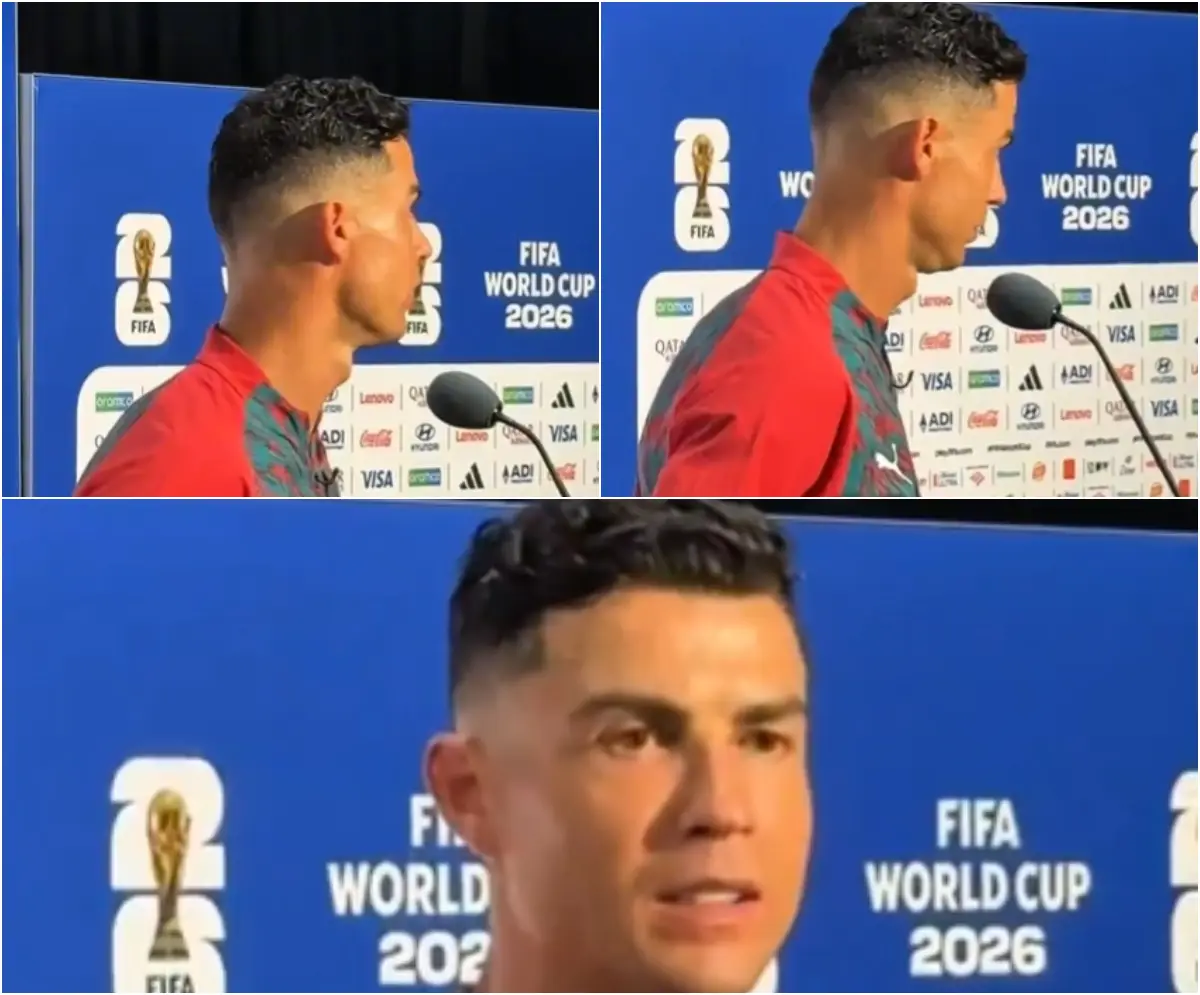 Sin palabras: así reaccionó Cristiano Ronaldo cuando le preguntaron por Lionel Messi