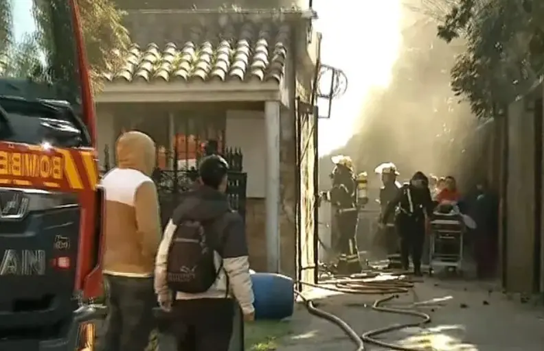Incendio en centro de Mides del Prado: evacuaron pacientes en sillas de ruedas y camillas