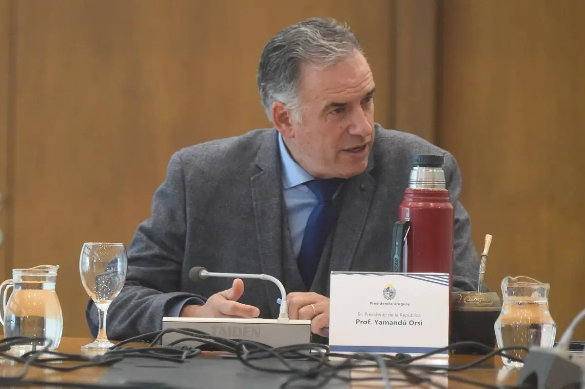 Orsi recibió a los ministros en Presidencia: ultiman detalles del patrullaje con blindados