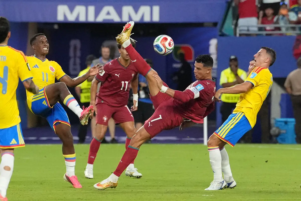 Mundial: Colombia mereció más pero igualó 0-0 con Portugal en Miami por el grupo K