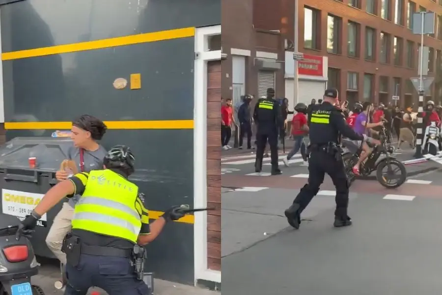 Disturbios, represión y detenidos en Países Bajos tras triunfo de Marruecos en el Mundial