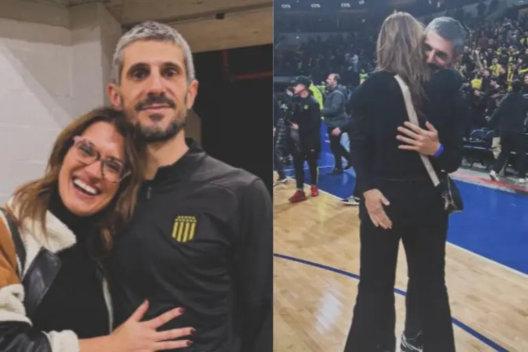 Amor y campeonato: el emotivo festejo de Lucía Brocal y Leandro García Morales con Peñarol