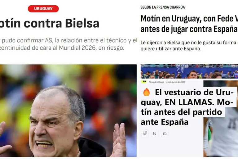 “Ya no se aguanta más”: prensa española se hace eco de presunto “motín” contra Bielsa