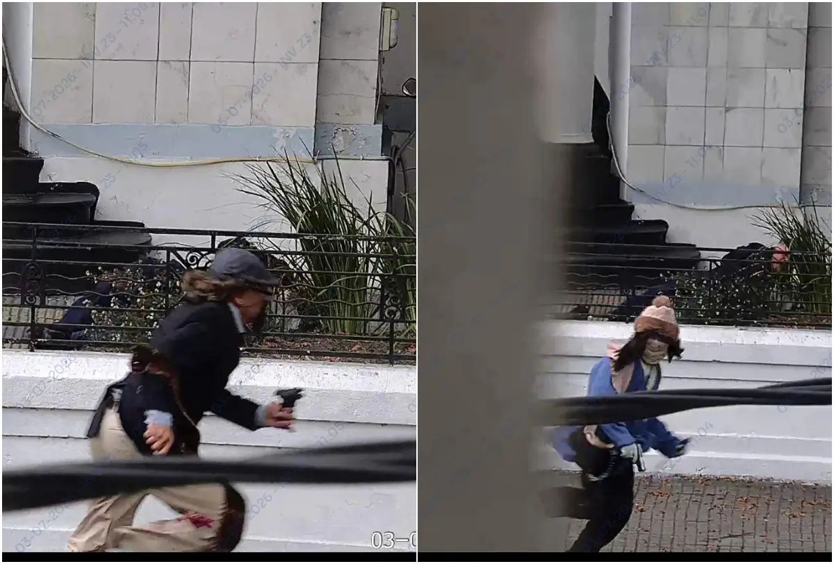 Disfrazados de ancianos y uno herido: fotos de los delincuentes que balearon a policías