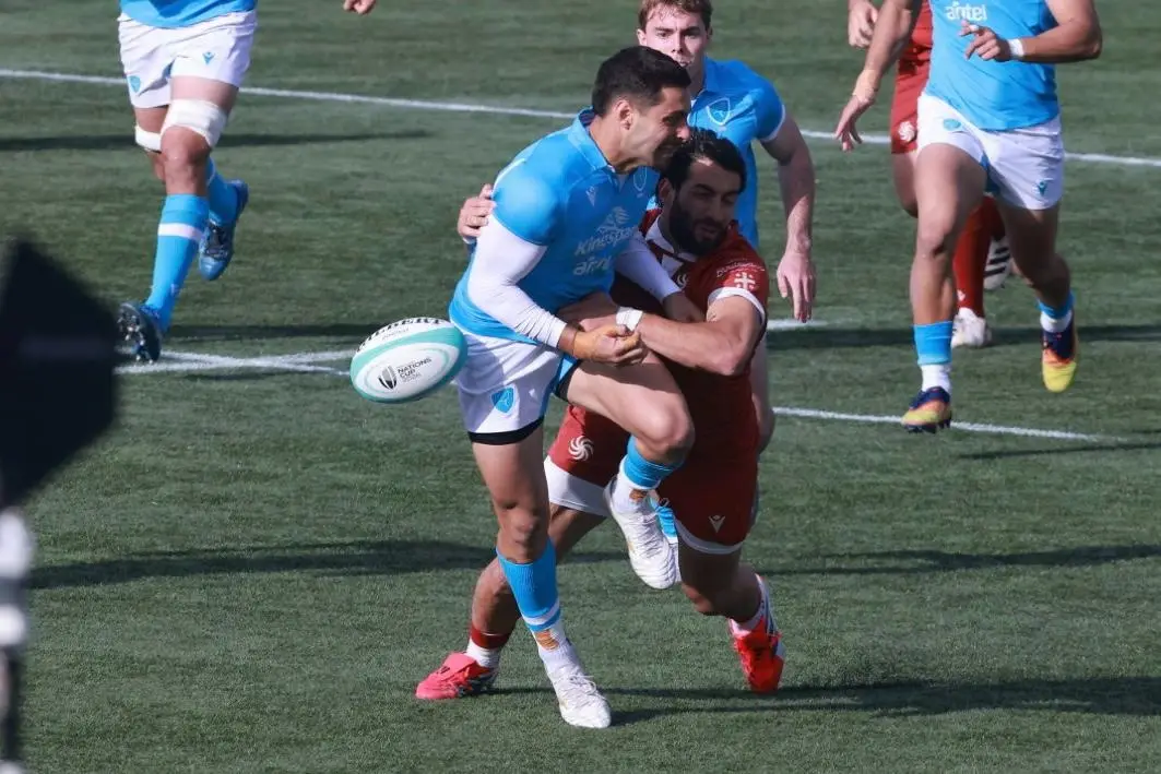 Uruguay debutó en la World Rugby Nations Cup con derrota ante Georgia como local