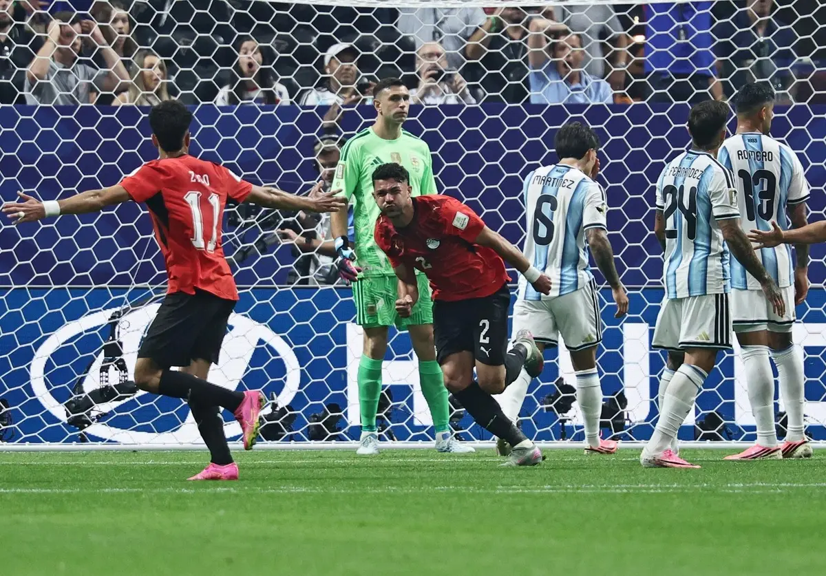 Mundial 2026: Argentina está perdiendo con Egipto 1-0 en Atlanta desde el minuto 15