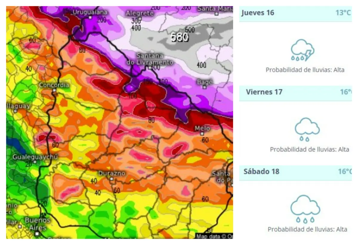 “Ojalá esa proyección esté mal”: el deseo de meteorólogo ante lo que se prevé en la región