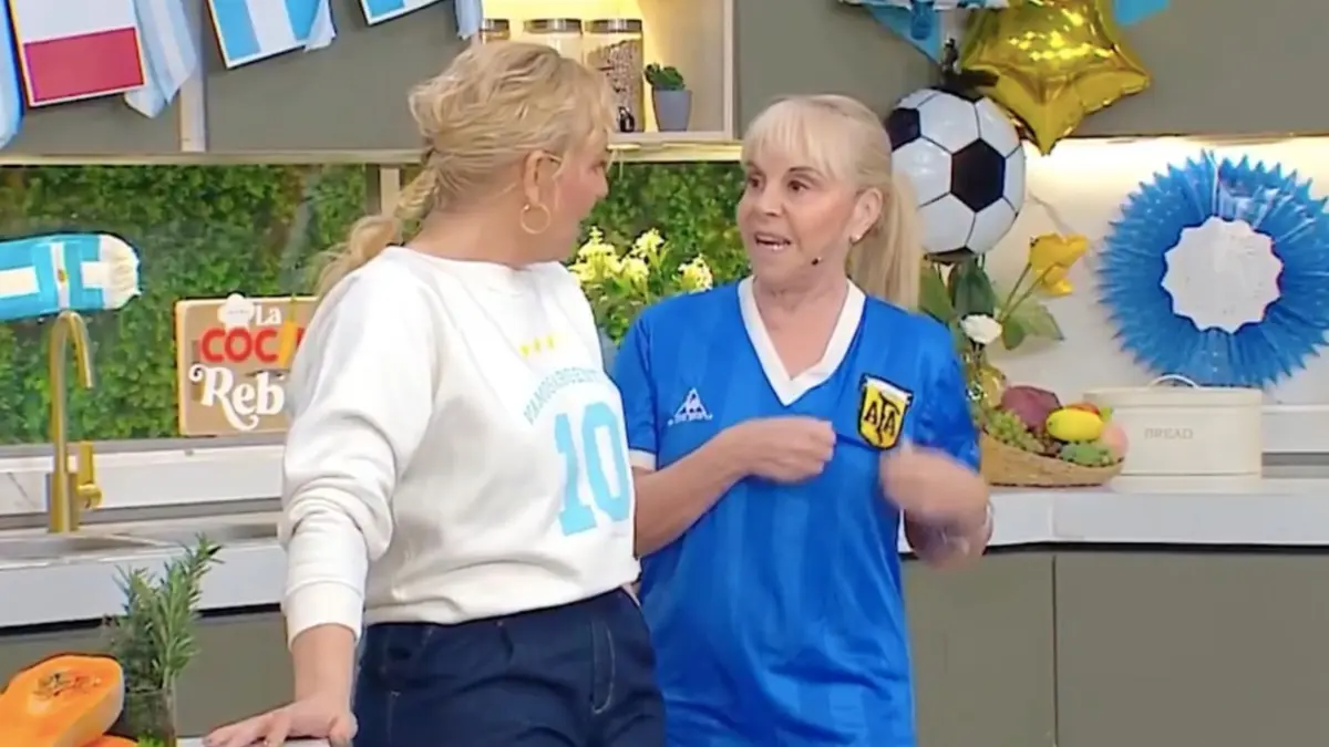 Claudia Villafañe mostró la mítica camiseta de Maradona de 1986 y reveló su historia