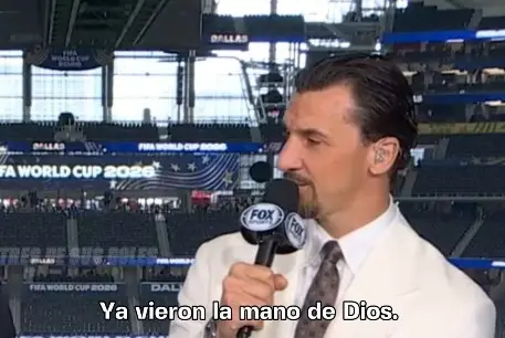 “Ya vieron la mano de Dios, y ahora van a ver...”: Zlatan por Argentina vs. Inglaterra