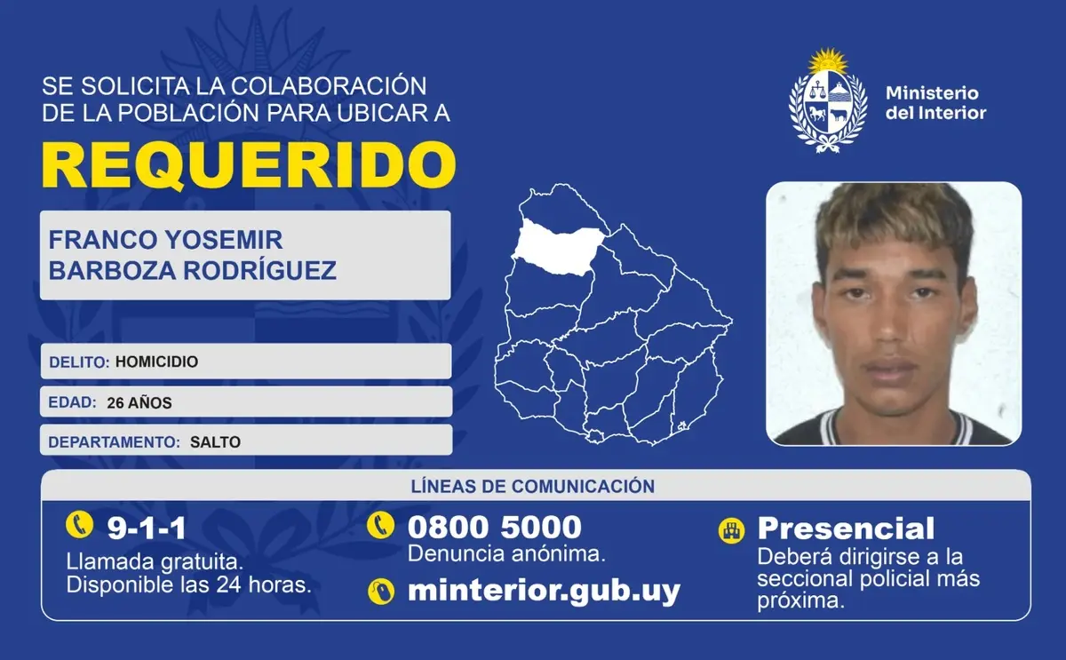 Lo acusan de haber matado a un hombre para robar su moto: Policía busca a joven de 26 años
