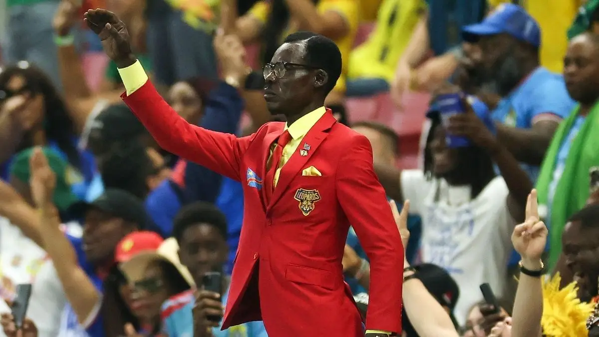 ¿Quién es Lumumba Vea, el famoso hincha de RD Congo que se hizo viral?