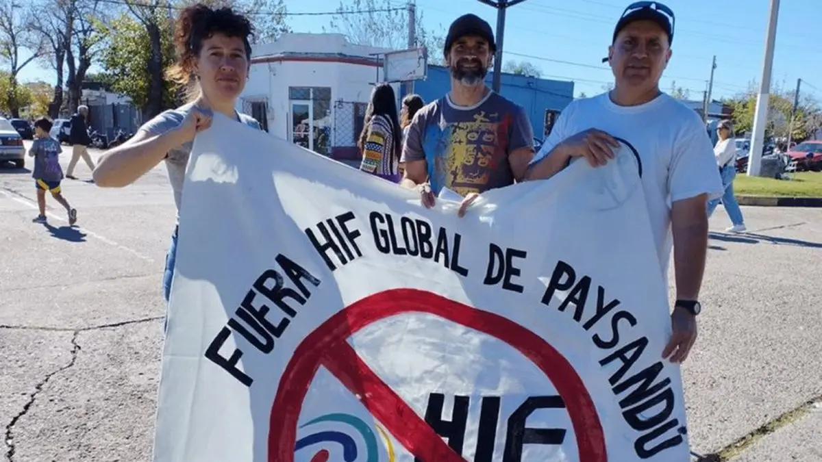 Ambientalistas resisten la instalación de planta de HIF en Paysandú: “Otro pacto colonial”