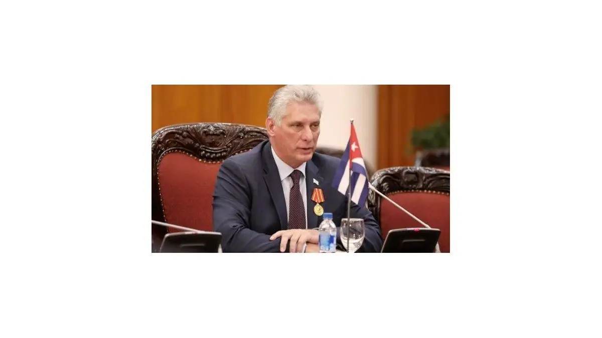 Díaz-Canel agradeció a Uruguay por el envío de ayuda solidaria a Cuba