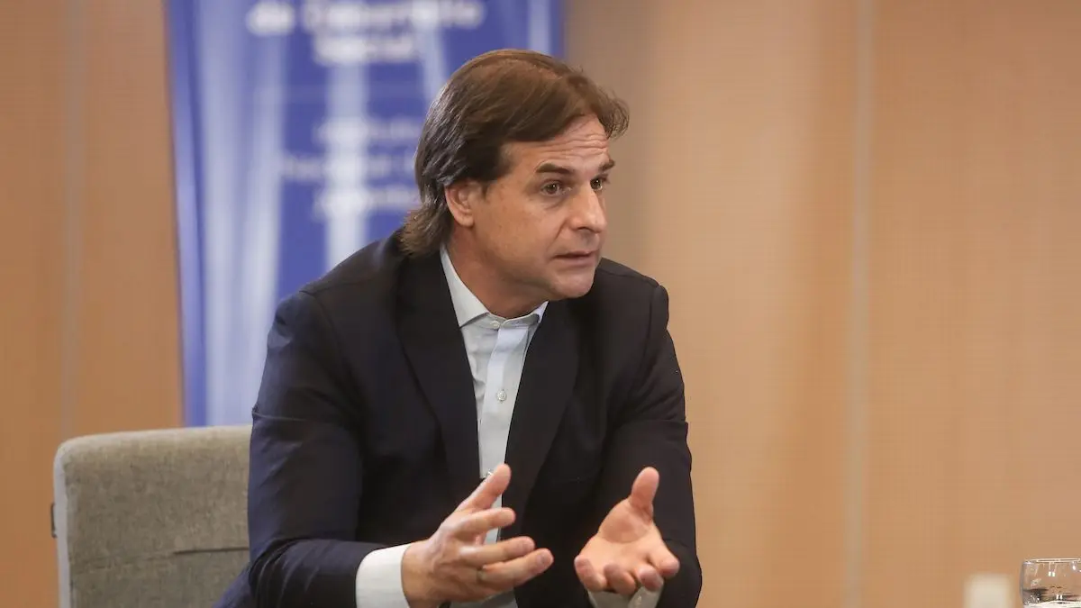 Reapareció Lacalle Pou: “preocupado” y “disconforme” con la conducción de los blancos