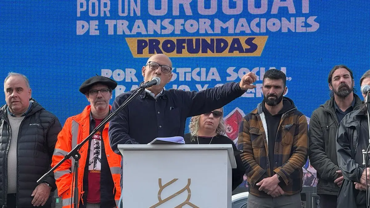 Paro del Pit-Cnt: Abdala cuestionó el modelo actual y planteó tres reformas necesarias